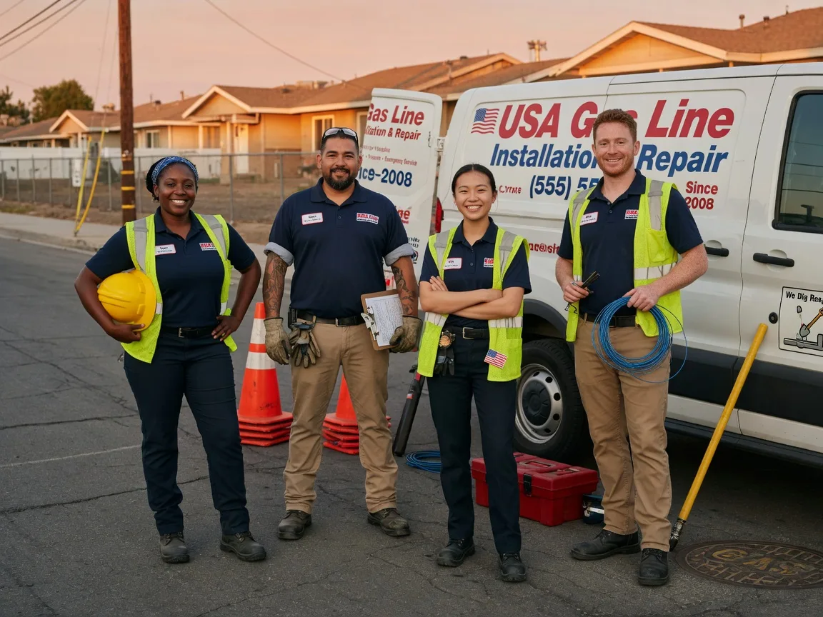 Gas Line Installation company in Brant, MI